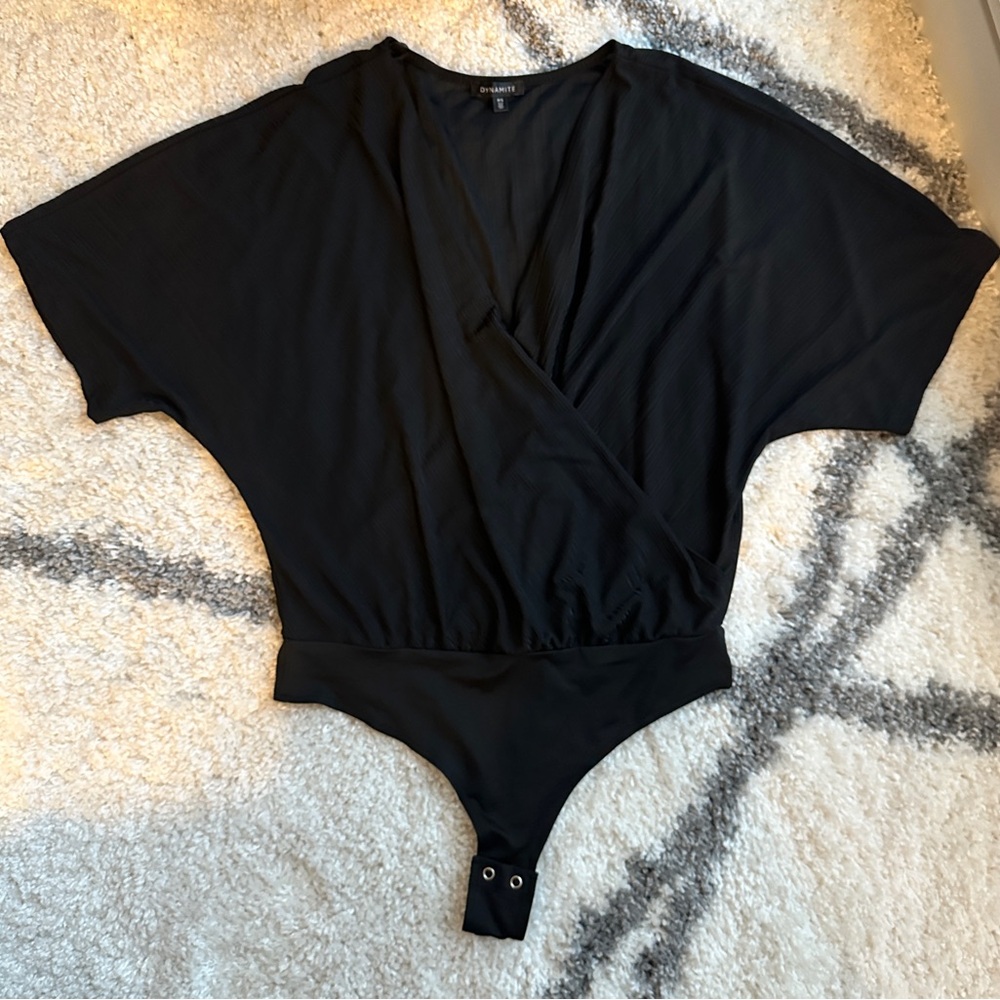 Dynamite black bodysuit